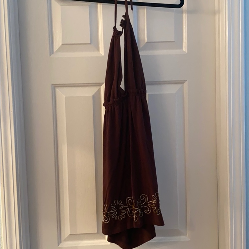 Brown tank